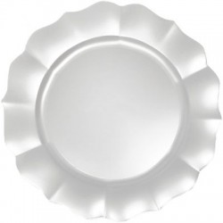 Scallop - 10 Luxe Wit Dinerborden 26cm