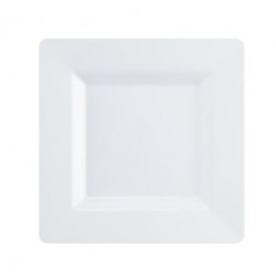 Carre - 10 Luxe Wit Vierkante Dinerborden 20cm