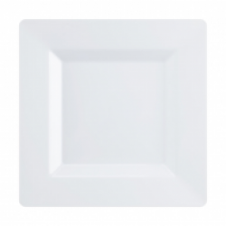 Carre - 10 Luxe Wit Vierkante Dinerborden 23cm
